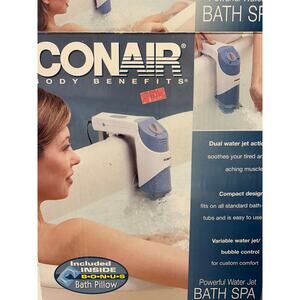 Conair Body Benefits Powerful Water Jet Bath Spa BTS1 Open Original Package